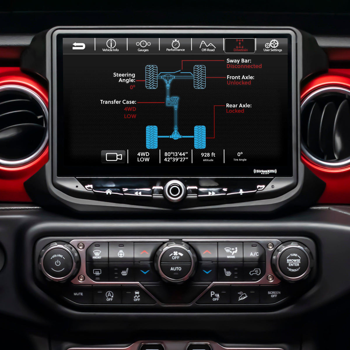 Stinger Jeep Wrangler JL/Gladiator JT (2018-2023) HEIGH10 10" Radio Fully Integrated Kit | Displays Vehicle Information and Off-Road Mode