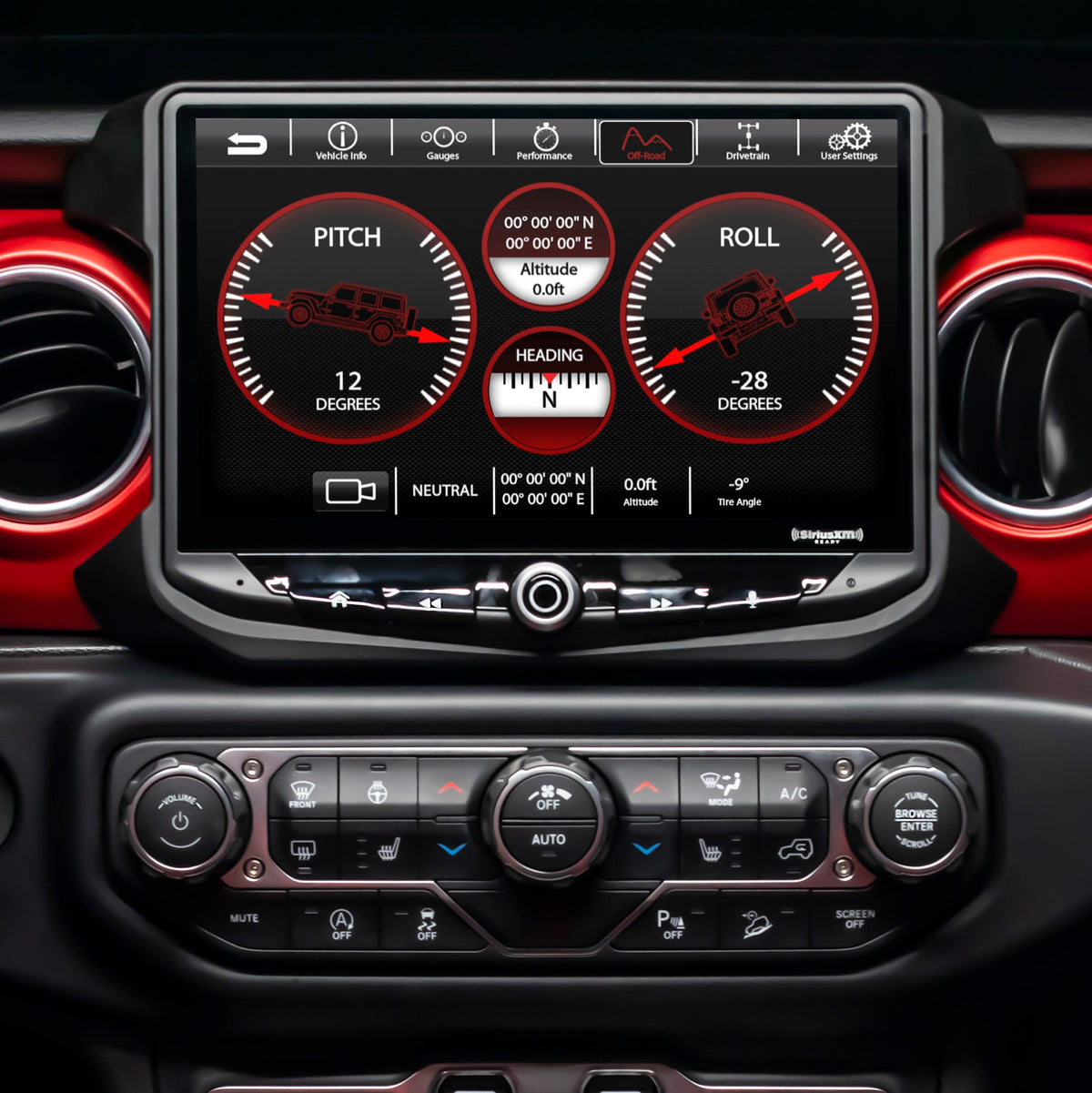 Stinger Jeep Wrangler JL/Gladiator JT (2018-2023) HEIGH10 10" Radio Fully Integrated Kit | Displays Vehicle Information and Off-Road Mode
