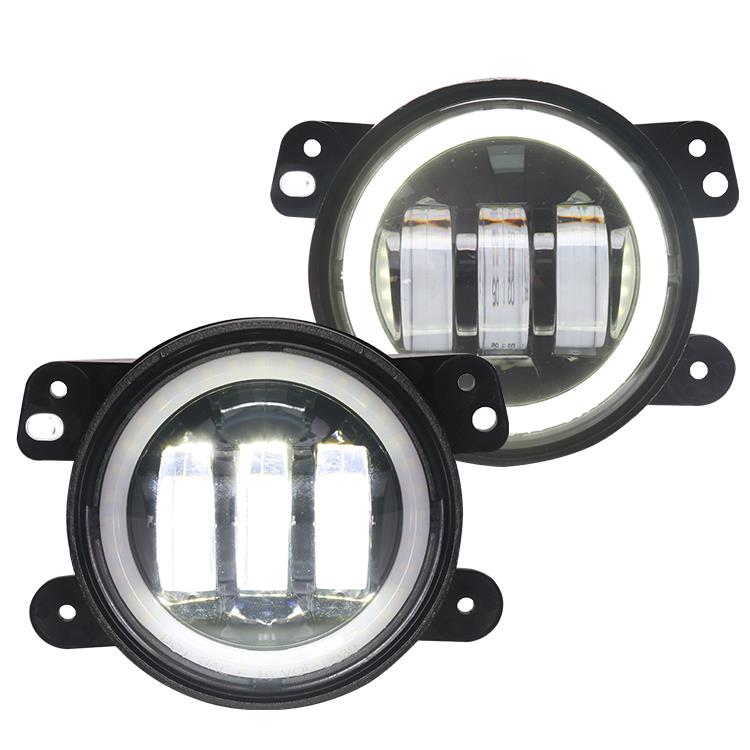 4" Fog Lights with Turn Signal and DRL