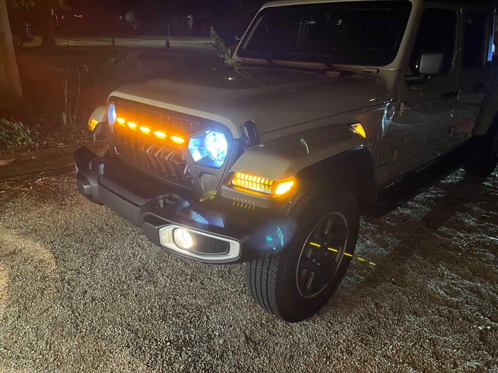 Sequential Turn Signal JL/JT Smoked