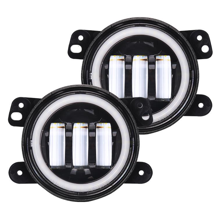4" Fog Lights with Turn Signal and DRL