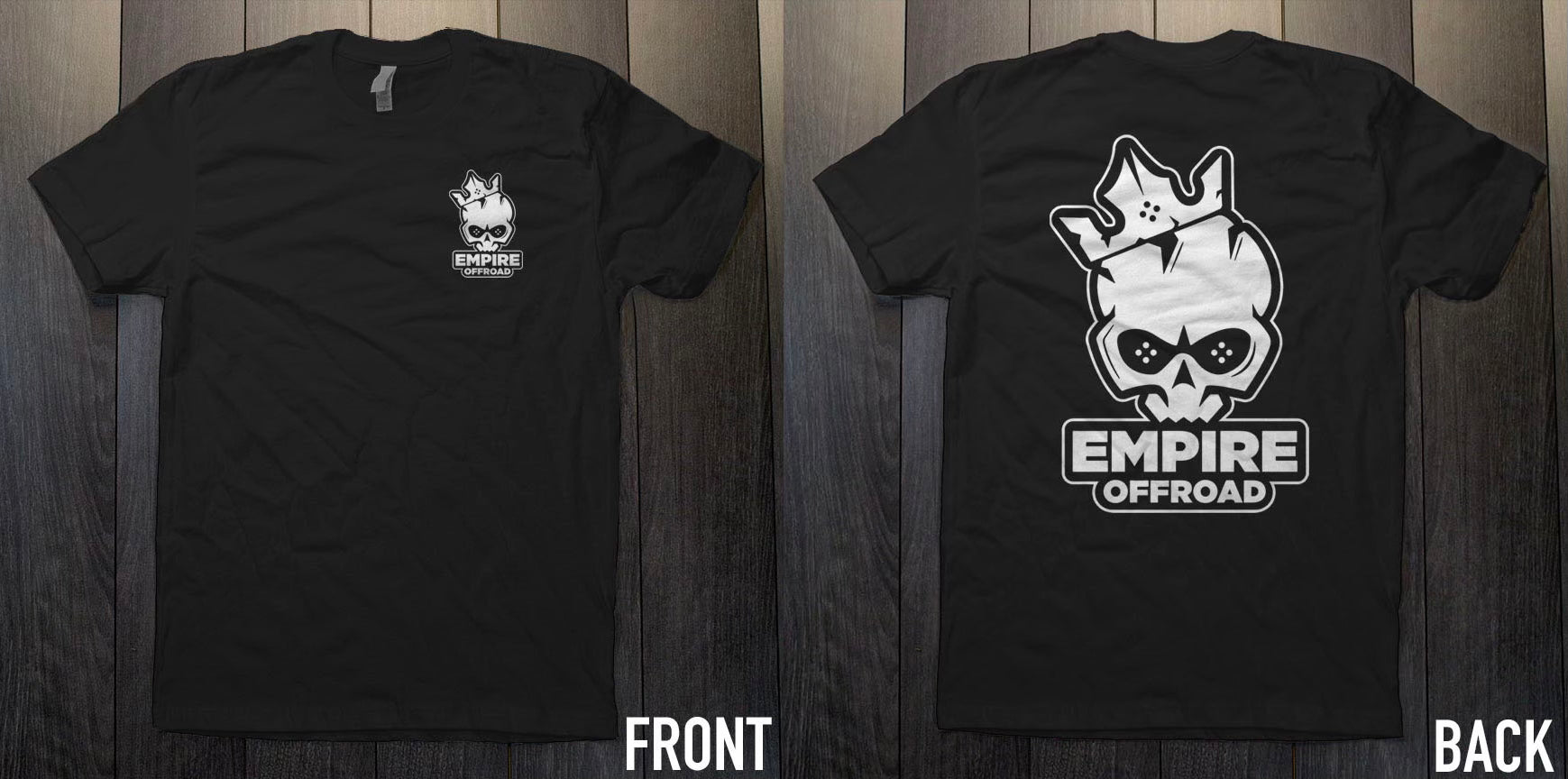 Empire T Shirt (Black or Pink)