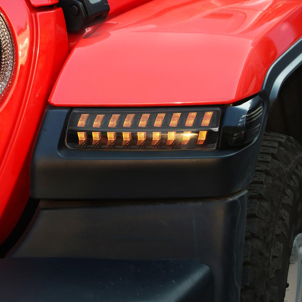 Sequential Turn Signal JL/JT Smoked